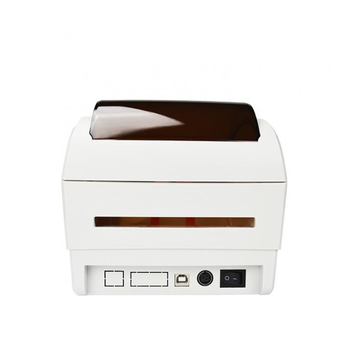 Tischplattenetikettendrucker-White 80mm des barcode-384dpi Thermalempfangs-Drucker 2
